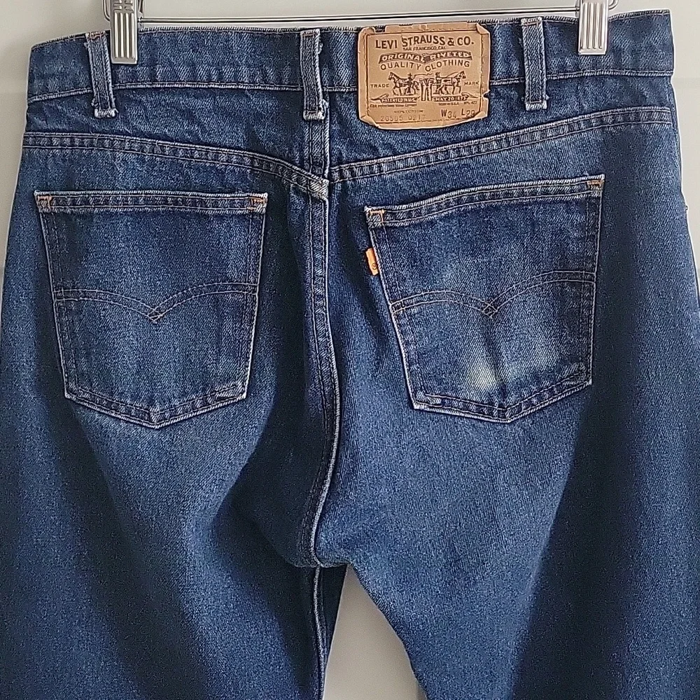 Vintage Levi's 1997 Made In USA 505 Orange Tag Denim Jeans